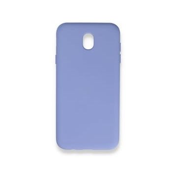 Newface Samsung Galaxy J7 Pro / J730 Nano İçi Kadife Silikon Lila Cep Telefonu Kılıfı