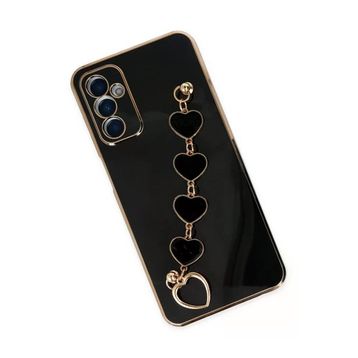 Newface Samsung Galaxy M23 Esila Silikon Siyah Cep Telefonu Kılıfı
