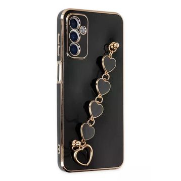 Newface Samsung Galaxy M23 Esila Silikon Siyah Cep Telefonu Kılıfı
