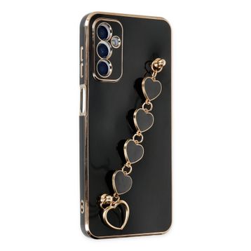 Newface Samsung Galaxy M23 Esila Silikon Siyah Cep Telefonu Kılıfı