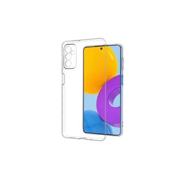 Newface Samsung Galaxy M52 5G Deluxe 2 mm Şeffaf Silikon - Şeffaf Kılıf