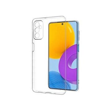 Newface Samsung Galaxy M52 5G Deluxe 2 mm Şeffaf Silikon - Şeffaf Kılıf