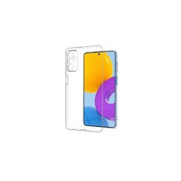 Newface Samsung Galaxy M52 5G Deluxe 2 mm Şeffaf Silikon - Şeffaf Kılıf