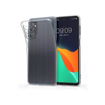 Newface Samsung Galaxy M52 5G Lüx Şeffaf Silikon Kılıf