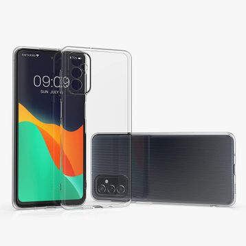 Newface Samsung Galaxy M52 5G Lüx Şeffaf Silikon Kılıf