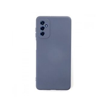 Newface Samsung Galaxy M52 5G Nano İçi Kadife Silikon Gri Cep Telefonu Kılıfı