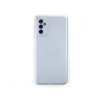Newface Samsung Galaxy M52 5G Nano İçi Kadife Silikon Sky Blue Cep Telefonu Kılıfı