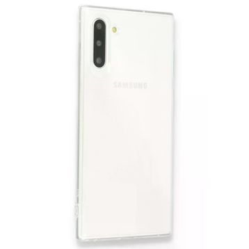 Newface Samsung Galaxy Note 10 Lüx Şeffaf Silikon Kılıf