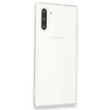 Newface Samsung Galaxy Note 10 Lüx Şeffaf Silikon Kılıf
