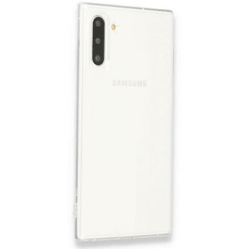 Newface Samsung Galaxy Note 10 Lüx Şeffaf Silikon Kılıf