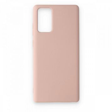 Newface Samsung Galaxy Note 20 Nano İçi Kadife Silikon Pudra Cep Telefonu Kılıfı