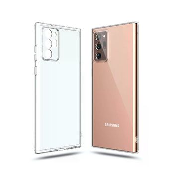 Newface Samsung Galaxy Note 20 Ultra Lüx Şeffaf Silikon Kılıf