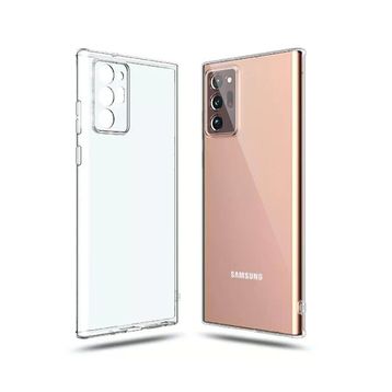 Newface Samsung Galaxy Note 20 Ultra Lüx Şeffaf Silikon Kılıf