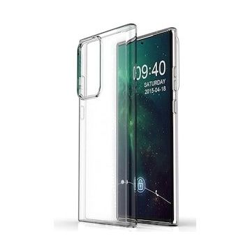 Newface Samsung Galaxy Note 20 Ultra Lüx Şeffaf Silikon Kılıf