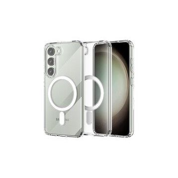 Newface Samsung Galaxy S23 Plus Magneticsafe Şeffaf Silikon - Şeffaf Kılıf