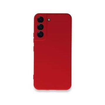 Newface Samsung Galaxy S23 Plus Nano İçi Kadife Silikon Kırmızı Cep Telefonu Kılıfı