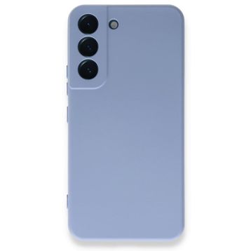 Newface Samsung Galaxy S23 Plus Nano İçi Kadife Silikon Lila Cep Telefonu Kılıfı