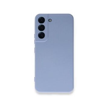 Newface Samsung Galaxy S23 Plus Nano İçi Kadife Silikon Lila Cep Telefonu Kılıfı