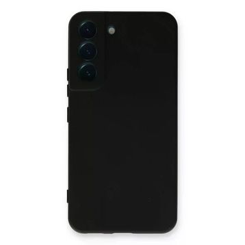 Newface Samsung Galaxy S23 Plus Nano İçi Kadife Silikon - Siyah Kılıf
