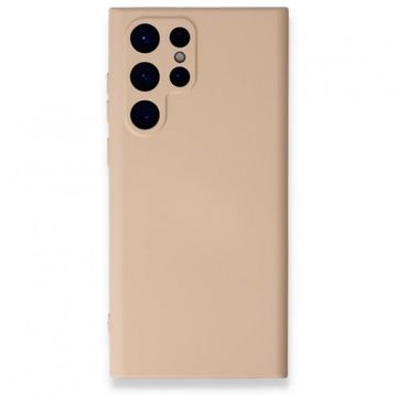 Newface Samsung Galaxy S23 Ultra Nano İçi Kadife Silikon Pudra Cep Telefonu Kılıfı