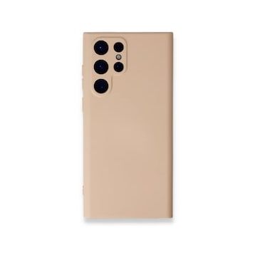 Newface Samsung Galaxy S23 Ultra Nano İçi Kadife Silikon Pudra Cep Telefonu Kılıfı