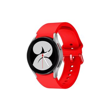 Newface Samsung Galaxy Watch 4 Kırmızı Klasik Kordon