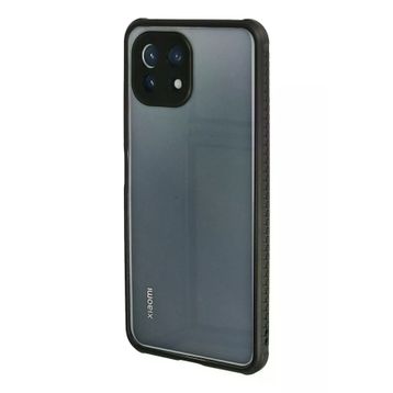 Newface Xiaomi Mİ 11 Lite Miami Şeffaf Silikon Siyah Kılıf