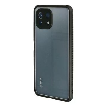 Newface Xiaomi Mİ 11 Lite Miami Şeffaf Silikon Siyah Kılıf