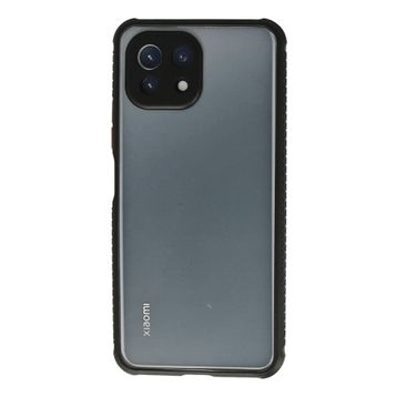 Newface Xiaomi Mİ 11 Lite Miami Şeffaf Silikon Siyah Kılıf