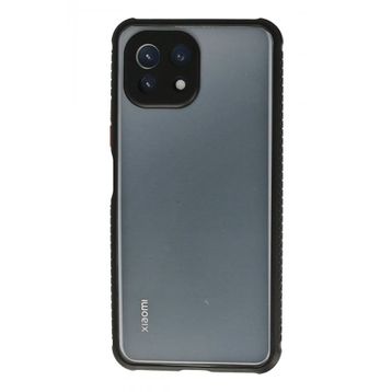 Newface Xiaomi Mİ 11 Lite Miami Şeffaf Silikon Siyah Kılıf