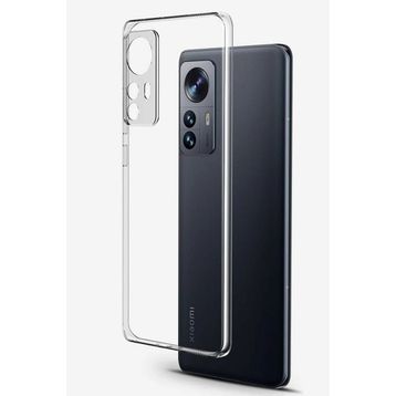 Newface Xiaomi Mi 12 Lite Lüx Şeffaf Silikon Cep Telefonu Kılıfı