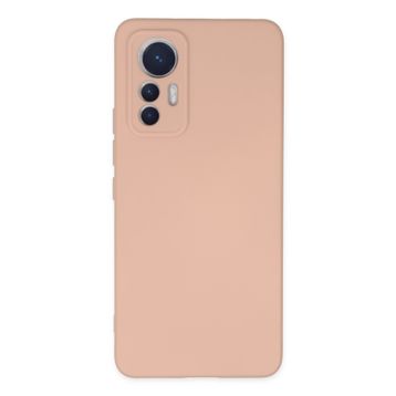 Newface Xiaomi Mi 12 Lite Nano İçi Kadife Silikon Pudra Cep Telefonu Kılıfı