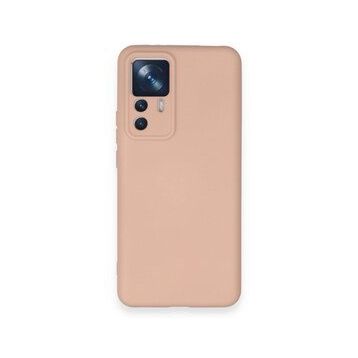 Newface Xiaomi Mi 12T Pro Nano İçi Kadife Silikon Pudra Cep Telefonu Kılıfı