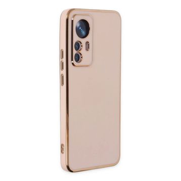 Newface Xiaomi Mi 12T Pro Volet Silikon Pembe Cep Telefonu Kılıfı