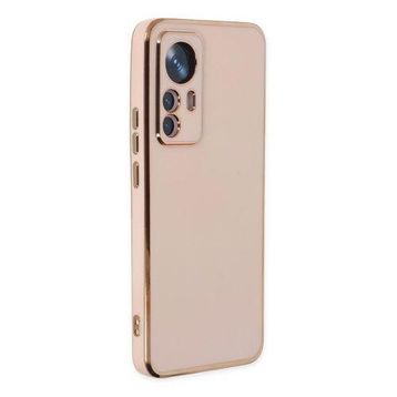 Newface Xiaomi Mi 12T Pro Volet Silikon Pembe Cep Telefonu Kılıfı