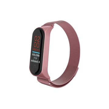 Newface Xiaomi Mi Band 4 Rose Metal Mıknatıslı Kordon
