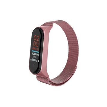 Newface Xiaomi Mi Band 4 Rose Metal Mıknatıslı Kordon