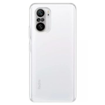 Newface Xiaomi Poco F3 Deluxe 2 mm Şeffaf Silikon Şeffaf Kılıf
