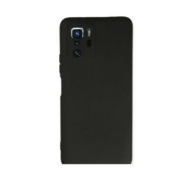 Newface Xiaomi Poco X3 GT Nano İçi Kadife Silikon Siyah Cep Telefonu Kılıfı