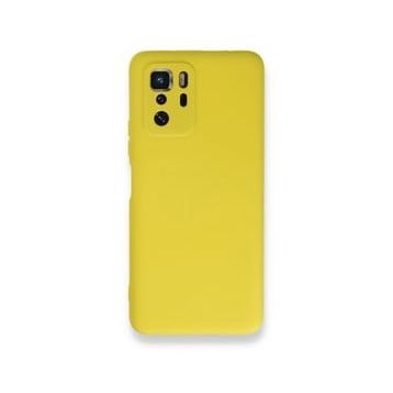 Newface Xiaomi Poco X3 GT Nano İçi Kadife Silikon Siyah Cep Telefonu Kılıfı