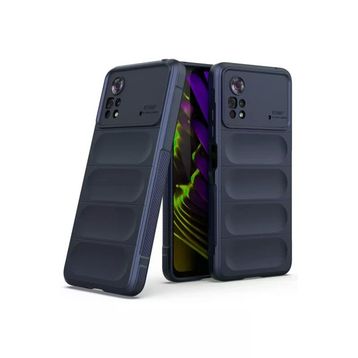 Newface Xiaomi Poco X4 Pro 5G Optimum Silikon Lacivert Cep Telefonu Kılıfı