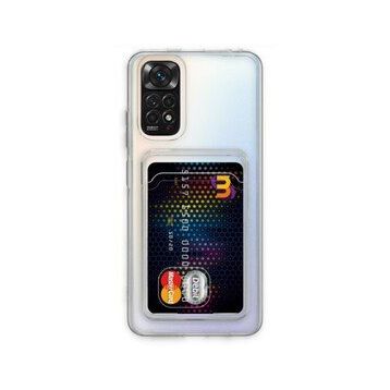 Newface Xiaomi Redmi Note 11 Kart Şeffaf Silikon Şeffaf Cep Telefonu Kılıfı