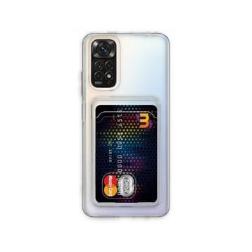 Newface Xiaomi Redmi Note 11 Kart Şeffaf Silikon Şeffaf Cep Telefonu Kılıfı