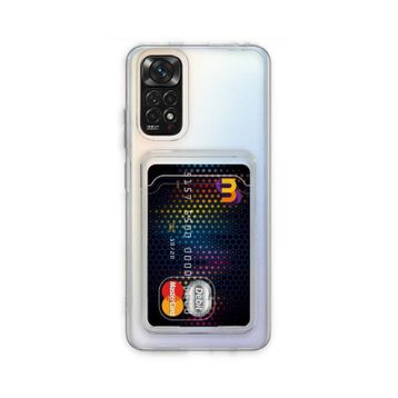 Newface Xiaomi Redmi Note 11 Kart Şeffaf Silikon Şeffaf Cep Telefonu Kılıfı