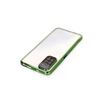 Newface Xiaomi Redmi Note 11 Razer Lensli Silikon Yeşil Cep Telefonu Kılıfı
