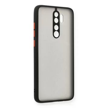 Newface Xiaomi Redmi Note 8 Pro Montreal Silikon Kapak Siyah Cep Telefonu Kılıfı