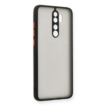 Newface Xiaomi Redmi Note 8 Pro Montreal Silikon Kapak Siyah Cep Telefonu Kılıfı