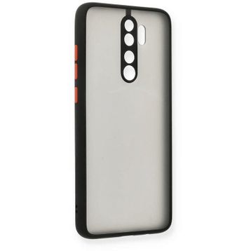 Newface Xiaomi Redmi Note 8 Pro Montreal Silikon Kapak Siyah Cep Telefonu Kılıfı