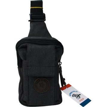 Newish Polo Body Bag Çapraz Siyah Sırt ve Göğüs Çantası