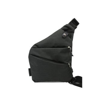 Newish Polo Body Bag Çapraz Siyah Sırt ve Göğüs Çantası